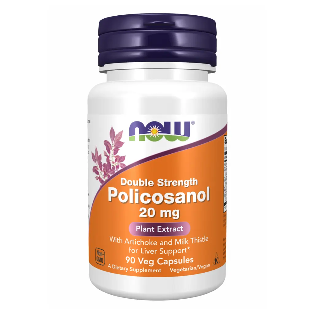 Натуральні добавки Policosanol 20mg Plus - 90 vcaps