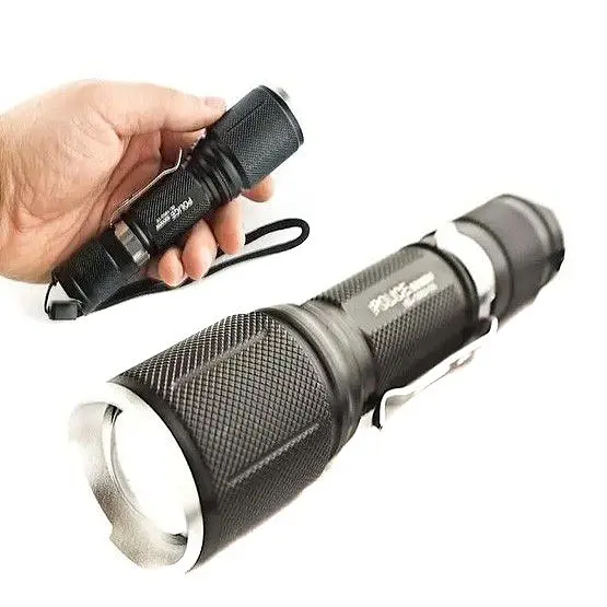 Ліхтар ручний POLICE X-Balog BL-1860-T6 (220В та 12В) 500 метрів (8800 mAh) - фото 4