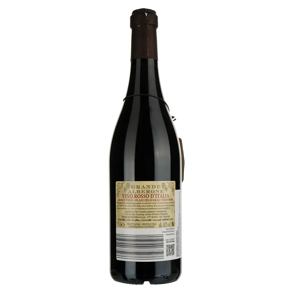 Вино Grande Alberone Vino Rosso d'Italia, красное, сухое, 0,75 л - фото 2