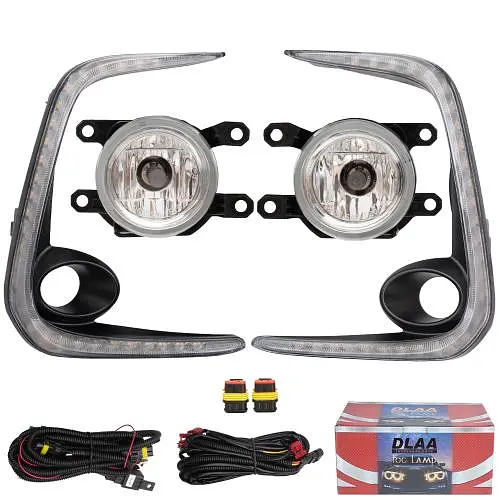 Фари дод. модель Toyota Corolla SD 2018-/TY-9377L-1/H8-12V35W+DRL-6W/6W/FOG+DRL+TURN/ел.проводка