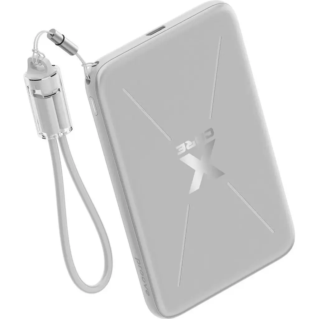 Зовнішній акумулятор Proove X-Core 5000mAh 20W Silver/White (PNXC20010006) [156329] - фото 5
