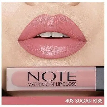 Матовый блеск для губ Note Cosmetique Mattemoist Lipgloss тон 403 (Sugar Kiss) 6 мл - фото 4