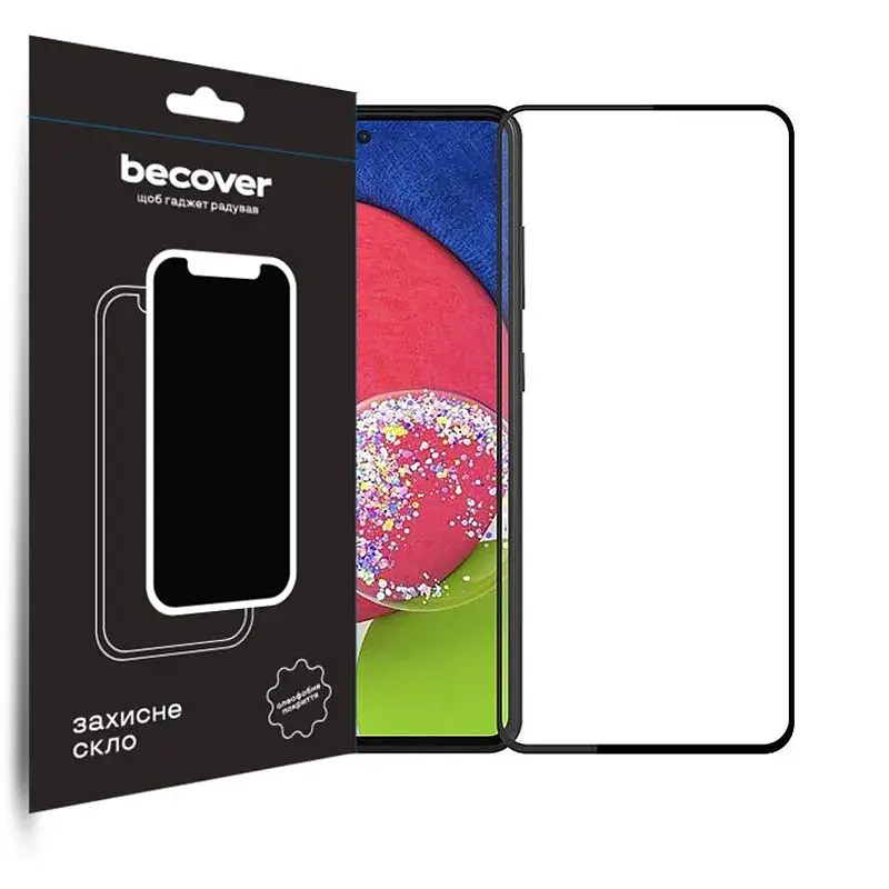 Скло захисне BeCover Samsung Galaxy S23 FE SM-S711 Black (710202) - фото 4