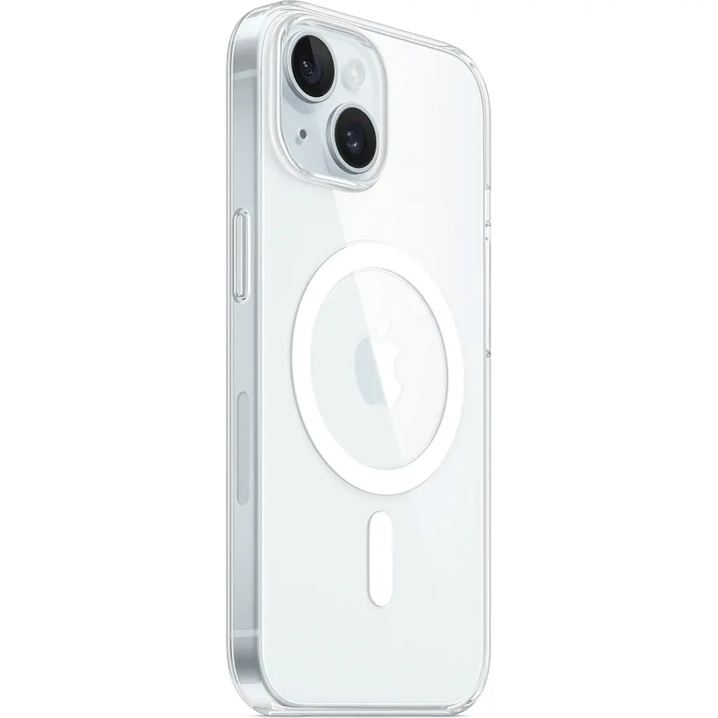 Чохол Clear Case with MagSafe для Apple iPhone 15 Transparent AA [92696] - фото 4