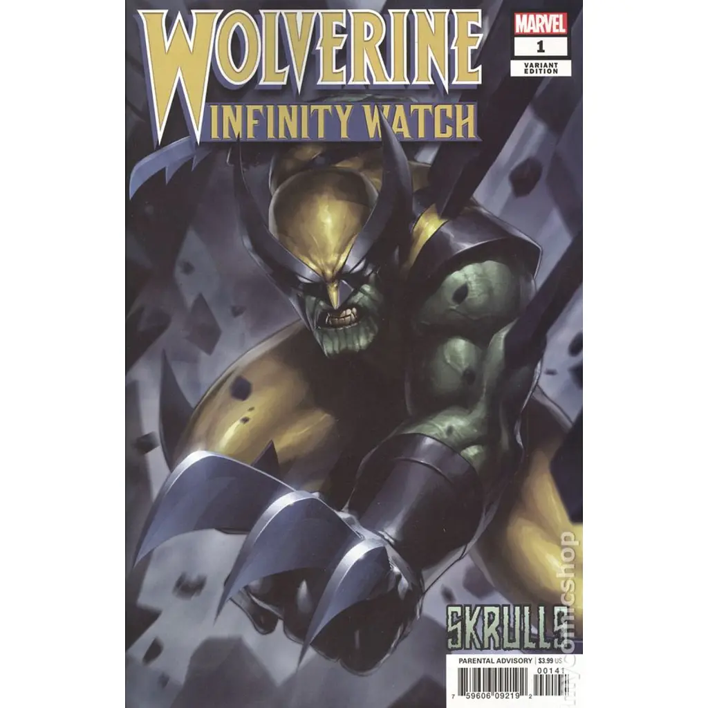 Wolverine. Infinity Watch #1C (2019) - Джеррі Даґан