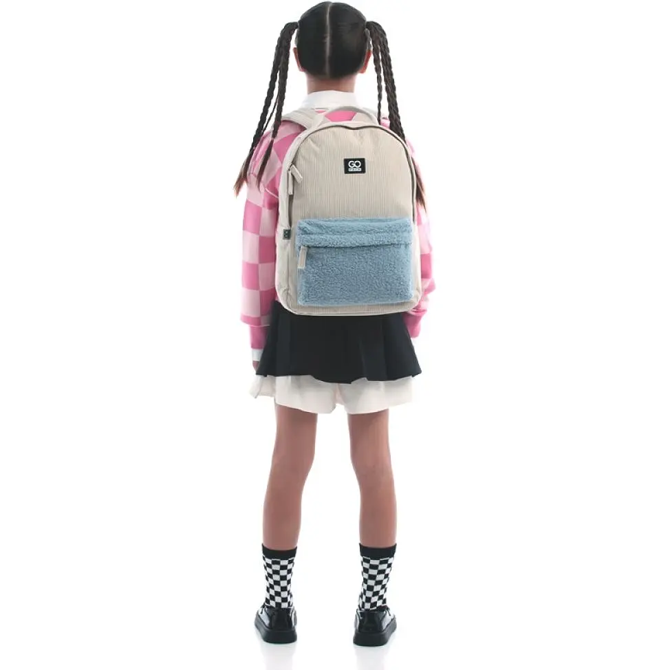 Рюкзак GoPack Education Teens 147 бежевий (GO25-147M-1) - фото 13