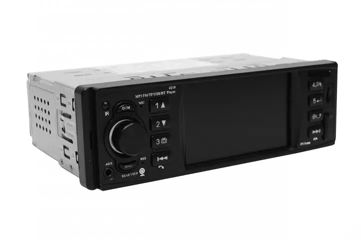 Автомагнітола сенсорна універсальна XPRO 4219 USB Bluetooth чорний (42099-_896) - фото 4