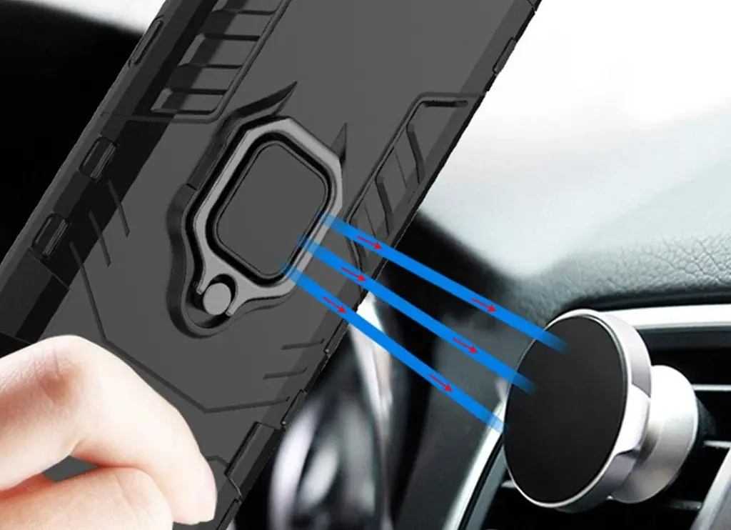 Чохол бампер Primolux Ring Armor для Oppo Reno 12 Pro 5G Black - фото 6
