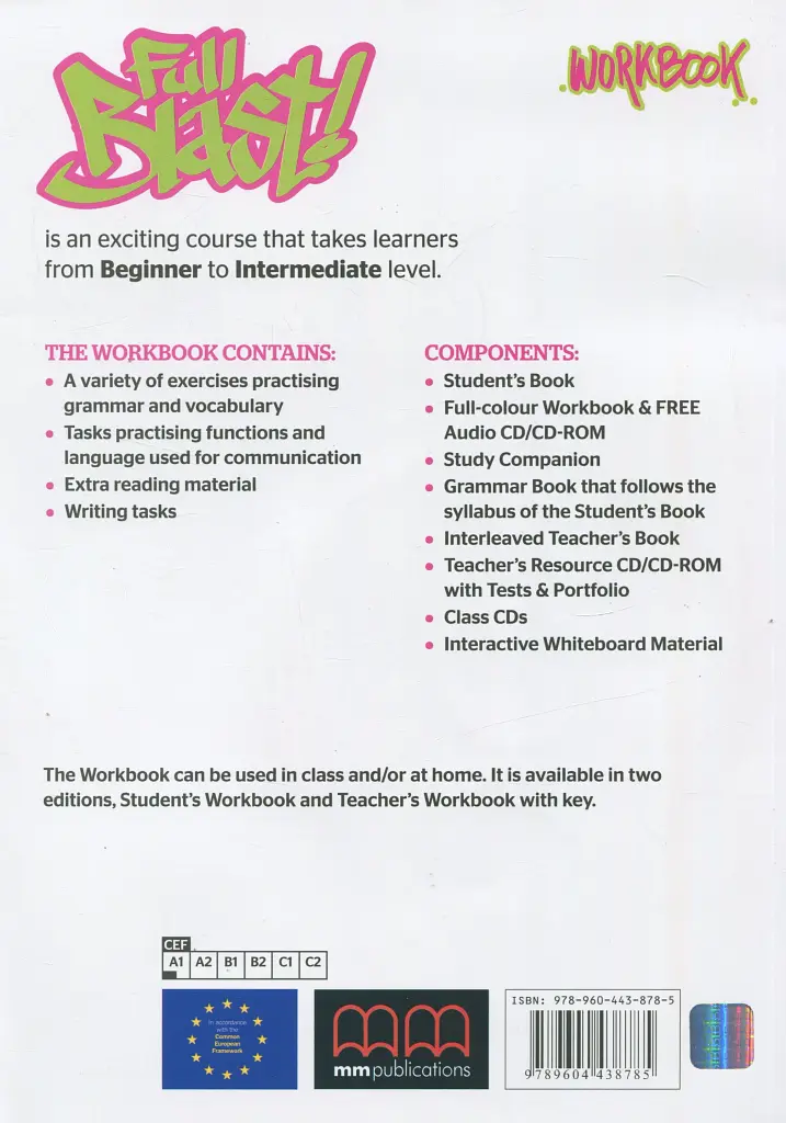 Full Blast! 1. Workbook with CD - фото 2
