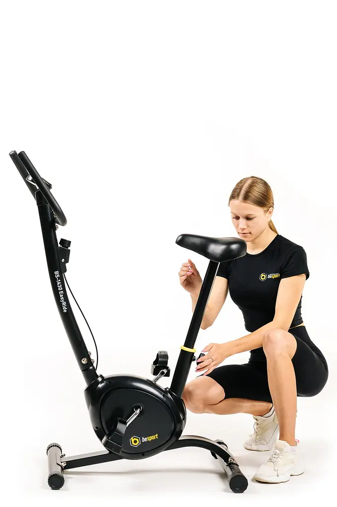 Велотренажер Besport BS-1430 EasyRide чорно-жовтий - фото 9