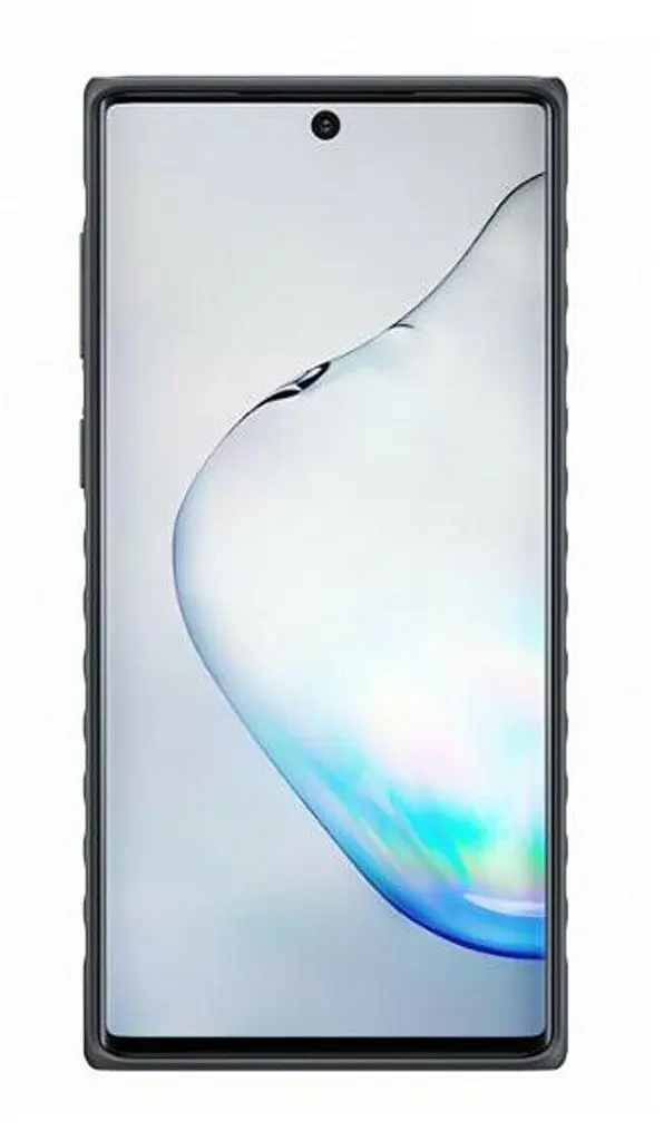 Чохол оригінальний із підставкою Protective Standing Cover EF-RN970CBEGRU для Samsung Galaxy Note 10 (6.3") Black - фото 2