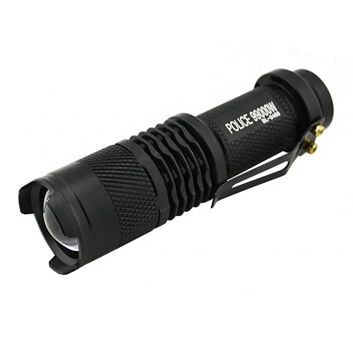 Ліхтарик акумуляторний Bailong POLICE BL-8468 Q5 50000W ручний з Zoom 300 Lumen з зарядкою та батареєю - фото 2