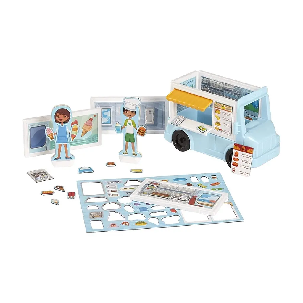 Ігровий набір Melissa & Doug магнітний Магазин піци та морозива (MD30658) - фото 3