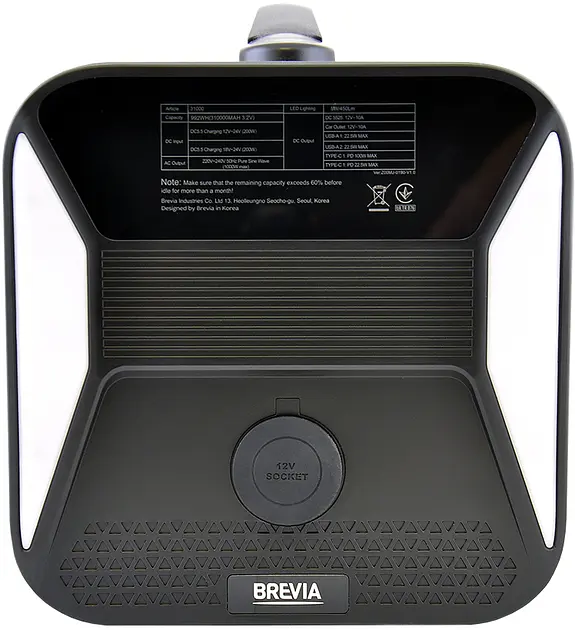 Зарядная станция Brevia 31000PS - 1000W LifePo4 - фото 4