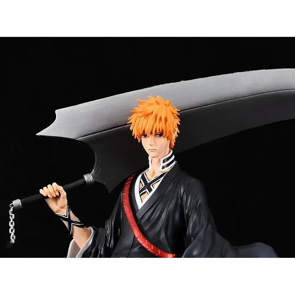 Фигурка  Блич Ичиго Куросаки Bleach Kurosaki Ichigo со сменной головой 33 см CH B KI 33 - фото 3