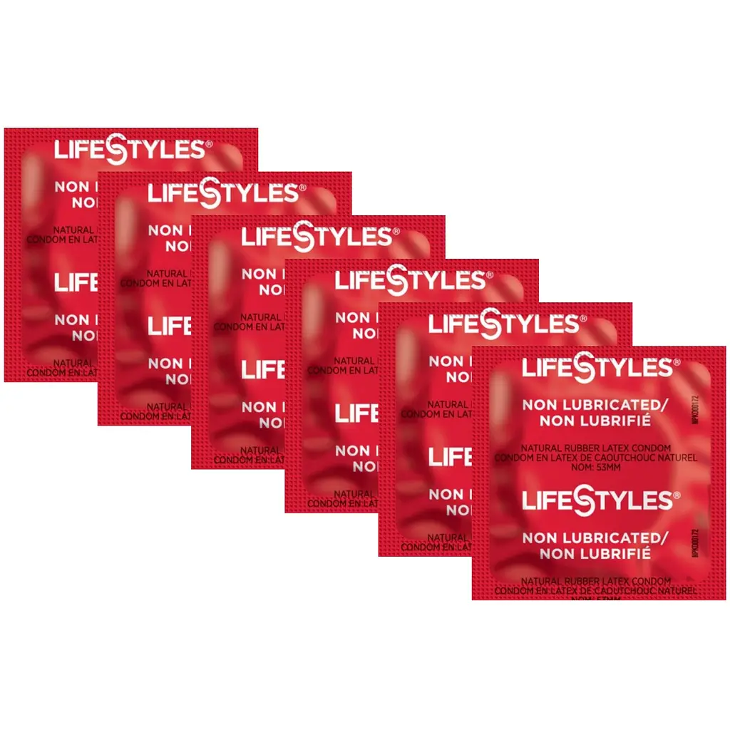 Презервативи LifeStyles Non-Lubricated без змазки 6 шт. (ROZ6400230478) - фото 2