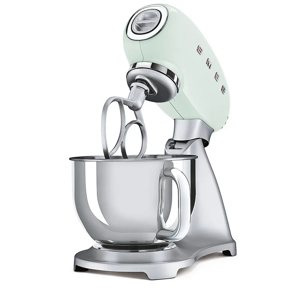 Міксер планетарний Smeg (SMF02PGEU) Retro Style 50's - світло-зелений - фото 2