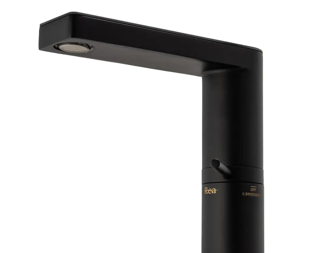 Змішувач для умивальника Rea Amar Lcd низький black REA-B2065, Чорний матовий - фото 4