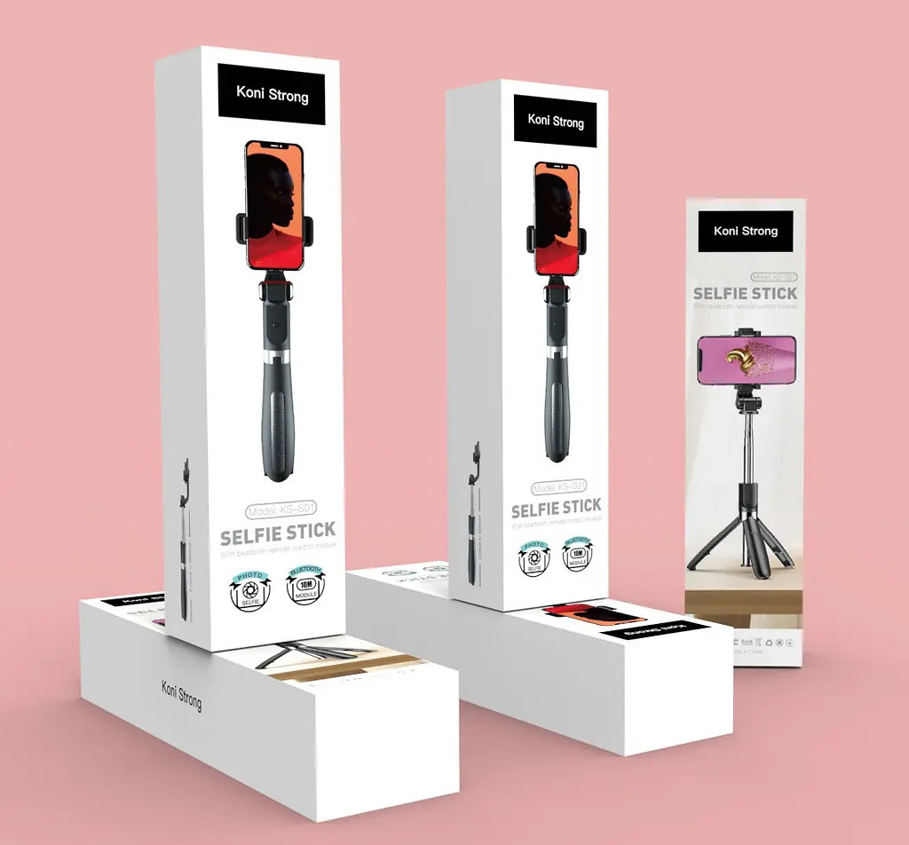 Селфі-монопод Koni Strong KS-S01 бездротовий Bluetooth - фото 2