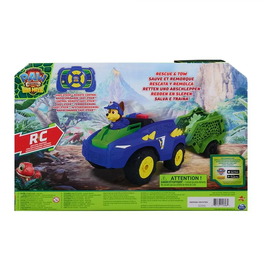 Цуценячий патруль Paw Patrol Дінокіно: ігровий набір Рятувальний автомобіль-тягач Гонщика на дистанційному керуванні (SM97293/6076166) - фото 8