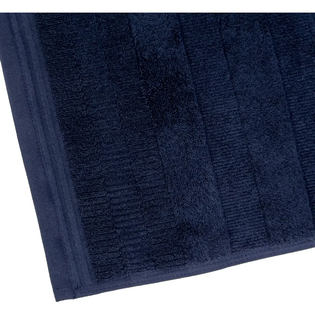 Полотенце МВМ My Home Вдохновение 70x140 см темно-синее (BT-12 L DARK BLUE) - фото 2
