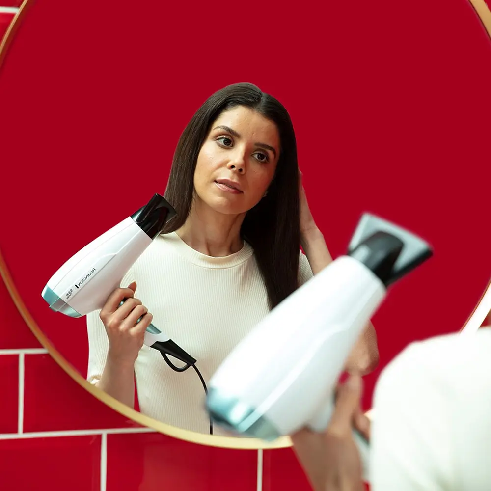 Набор для укладки волос Remington Shine Therapy S8500GP бело-голубой - фото 11