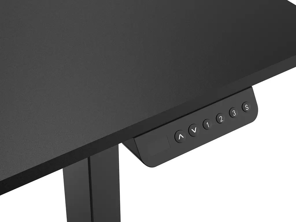 Комп'ютерний стіл OfficePro з електрорегулюванням висоти чорний (ODE670B)  - фото 3