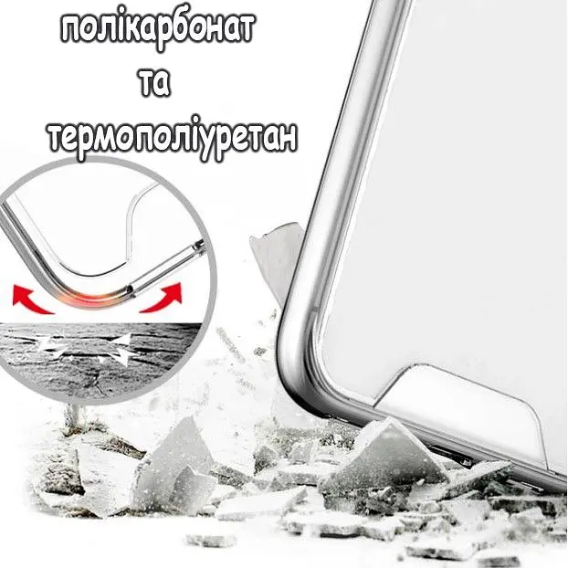 Чехол-накладка BeCover Space Case для Apple iPhone 15 Transparancy (709936) - фото 4