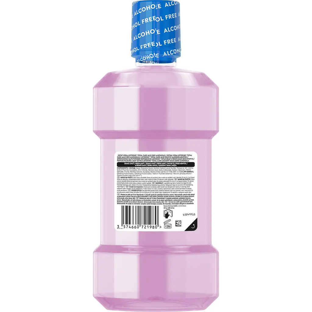 Ополіскувач для порожнини рота Listerine Total Care М'який смак (без спирту) 500 мл - фото 2