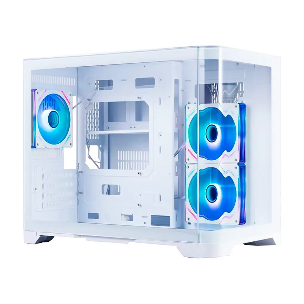Корпус для ПК 1stPlayer UV6-WH-2FC7R-W-1FC7-W