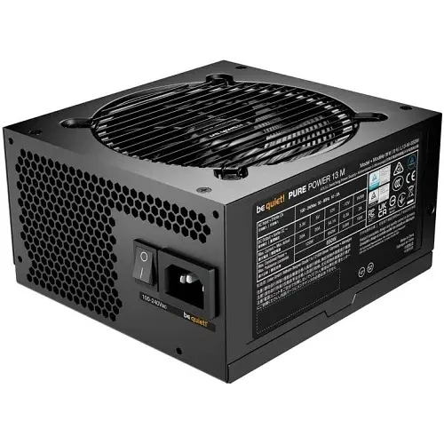 Блок живлення 650 Вт, Pure Power 13 M, Black, модульний be quiet! teh0028953 - фото 2