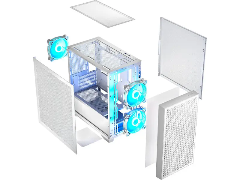 Корпус Logic Concept Dart Pro ARGB Mini White (AM-DART-PRO-ARGB-20) - фото 5