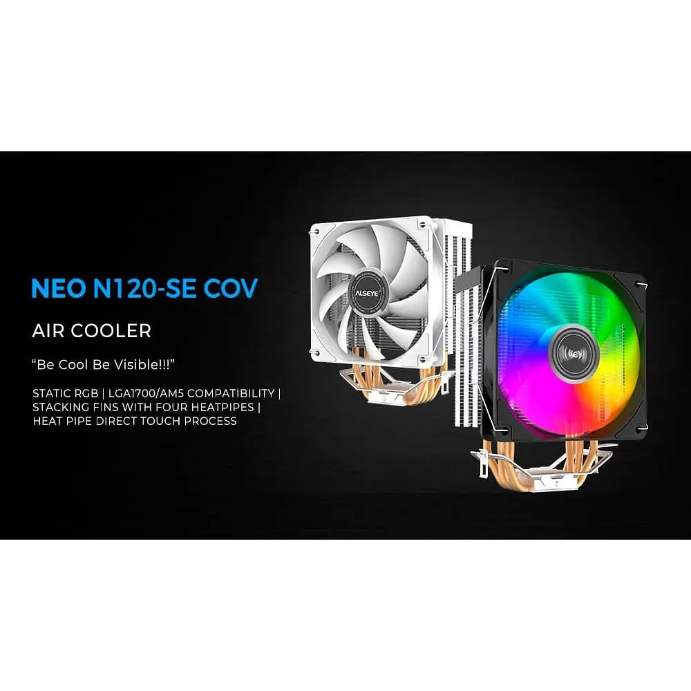Кулер для процесора alseye N120W-SE COV (AS.01.05.0021) - фото 9