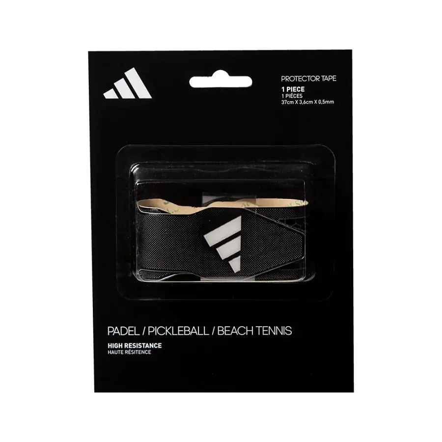 Протектор для ракетки падел Adidas ANTISHOCK PROTECTION TAPE BLACK - фото 3