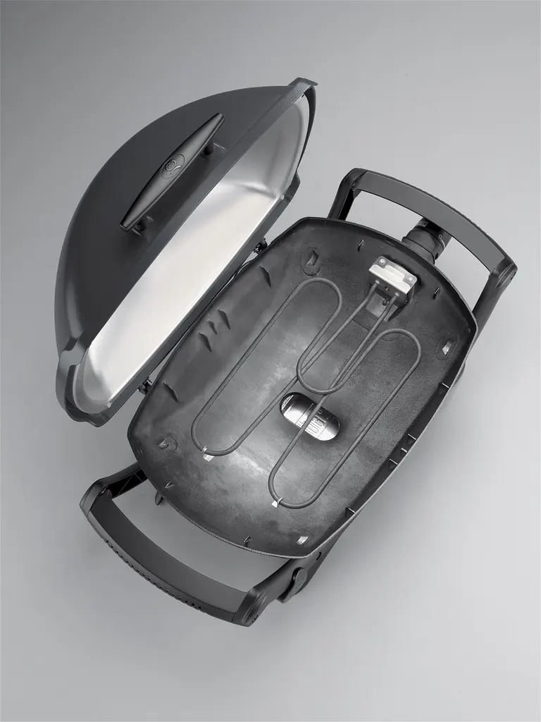 Гриль електричний Weber Q-240 з подставкою сірий (55020879) - фото 7