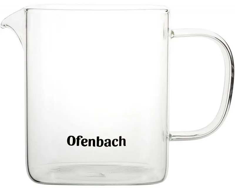 Чайник стеклянный заварочный со съемным ситечком Ofenbach 600 мл kuh0009137 - фото 4