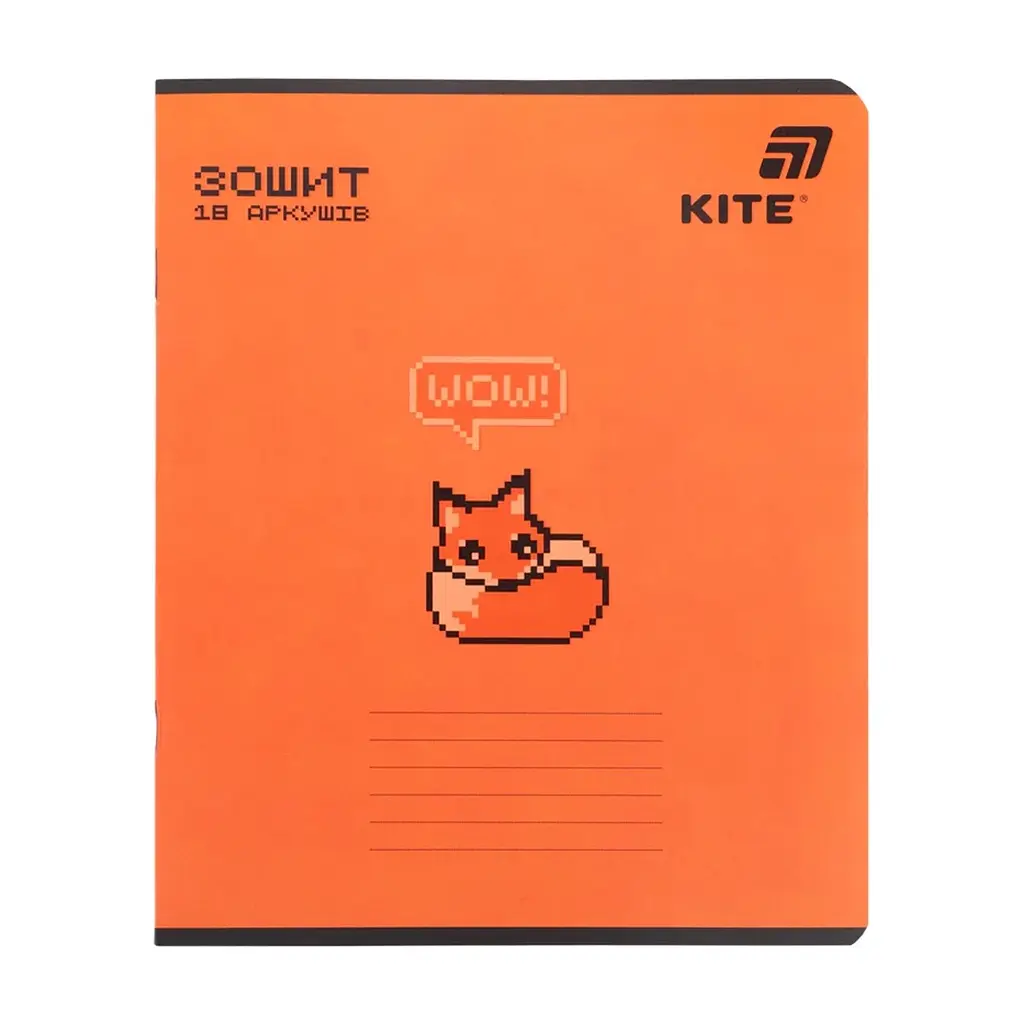 Зошит Kite One color, 18 аркушів, лінія (K26-237-1), в асортименті - фото 7