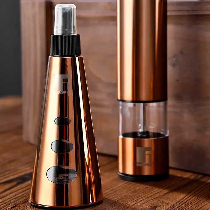 Млинок для солі та перцю електричний Bergner Copper (BG-48522-CP) - фото 6