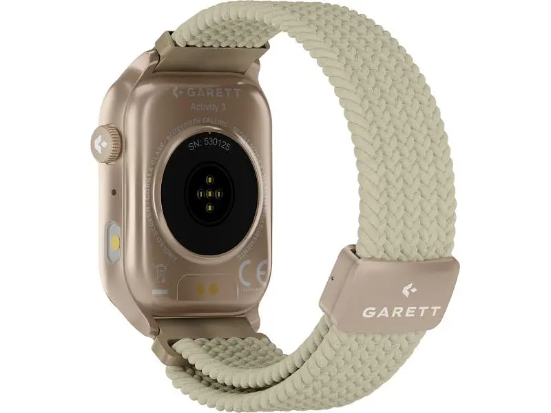 Cмарт-годинник Garett GRC Activity 3 Gold (5904238487259) - фото 3