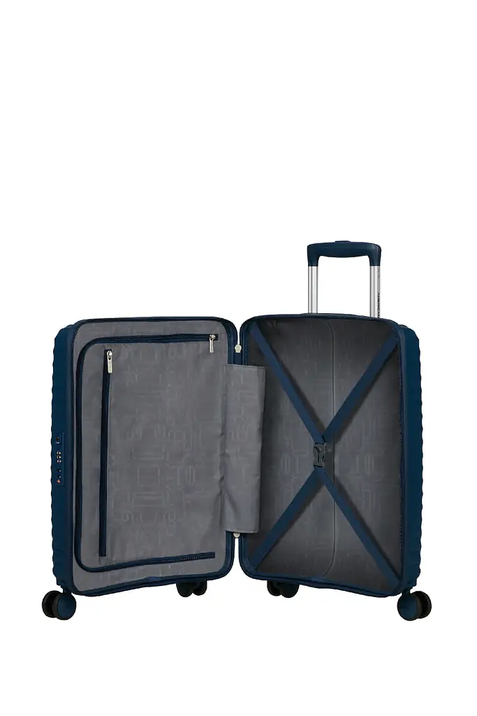 Валіза 55 См American Tourister DIABLAST DARKWAVE BLUE 55x40x20 MK2*01001 - фото 2