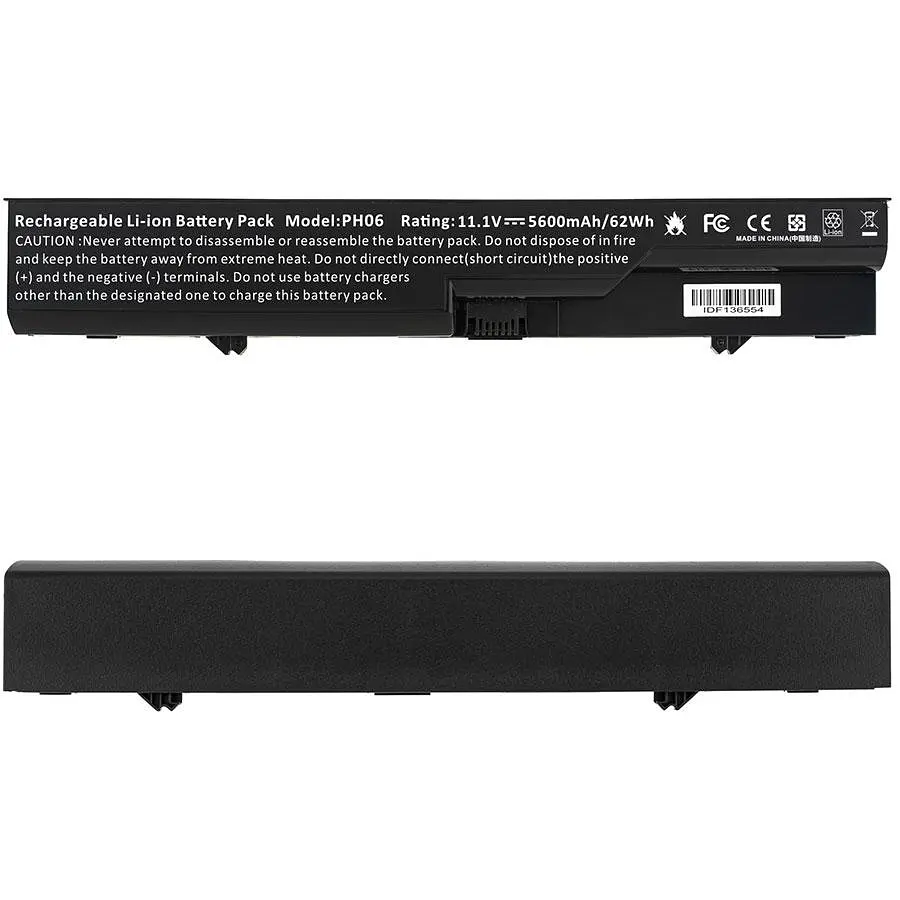 Батарея Hewlett Packard для ноутбука HP PH06 (Compaq: 320 321 325 326 420 421 620 621 625 ProBook: 4320 4320s 4321 4321s 4325s 4326s - фото 2
