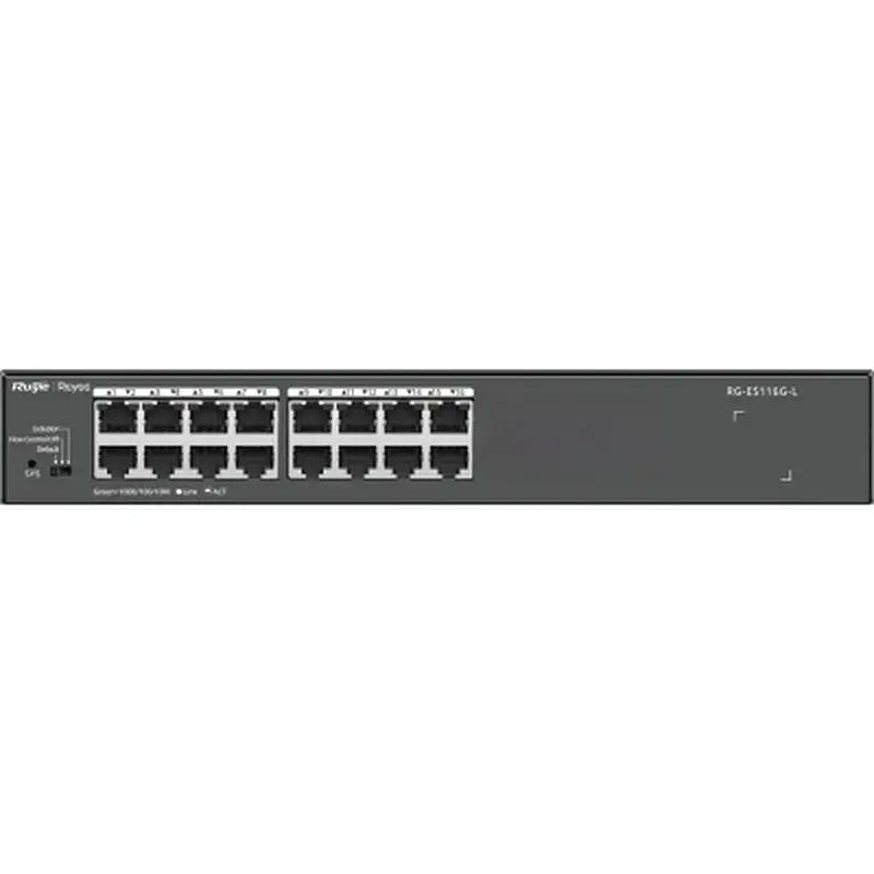 Комутатор мережевий Ruijie Networks RG-ES116G-L - фото 2