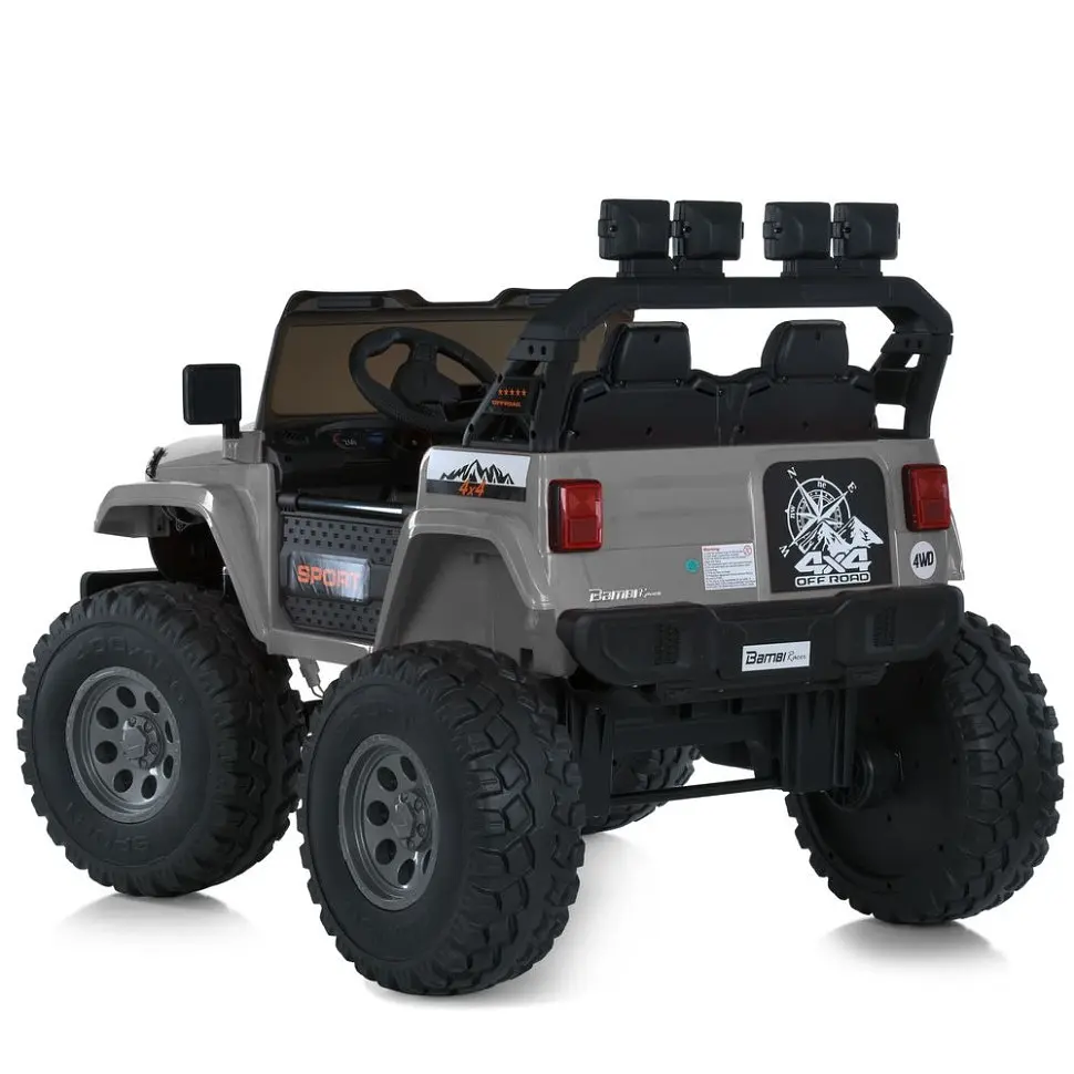 Дитячий електромобіль Bambi Джип M 6204EBLR-11 24V до 60 кг - фото 4