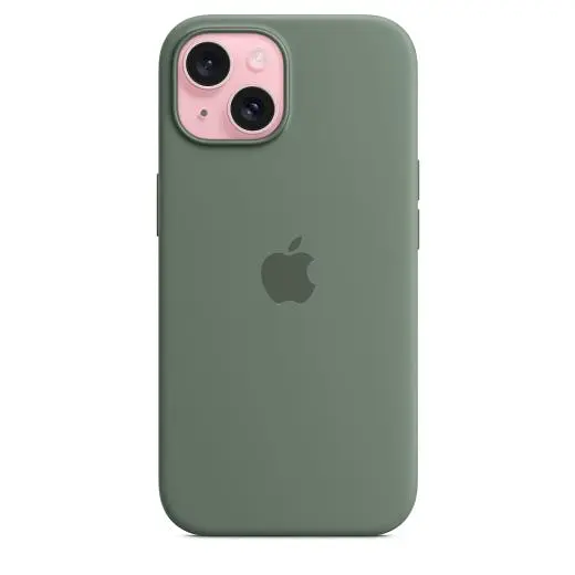 Силіконовий чохол CasePro Silicone Case з MagSafe Cypress для iPhone 15 Plus - фото 2