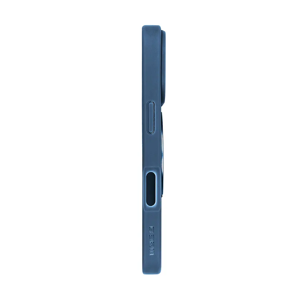 Противоударный чехол-панель для Apple iPhone 17 Pro, Unit Stand2, синий, силикон + поликарбонат, защита всего корпуса, с подставкой, поддержка магнитных держателей и беспроводной зарядки (MagSafe), ArmorStandart (ARM86336) - фото 3