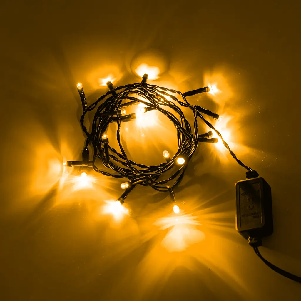 Електрогірлянда Yes! Fun нитка 20 LED статичне свічення 2 м тепло-біла (975046) - фото 4