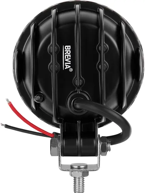 LED фара Brevia EPISTAR Sport Далеке світло 10-30V, 12W (4x3W) 880Lm Лінзована Алюмінієвий корпус IP68 (10601RFX1) - фото 3