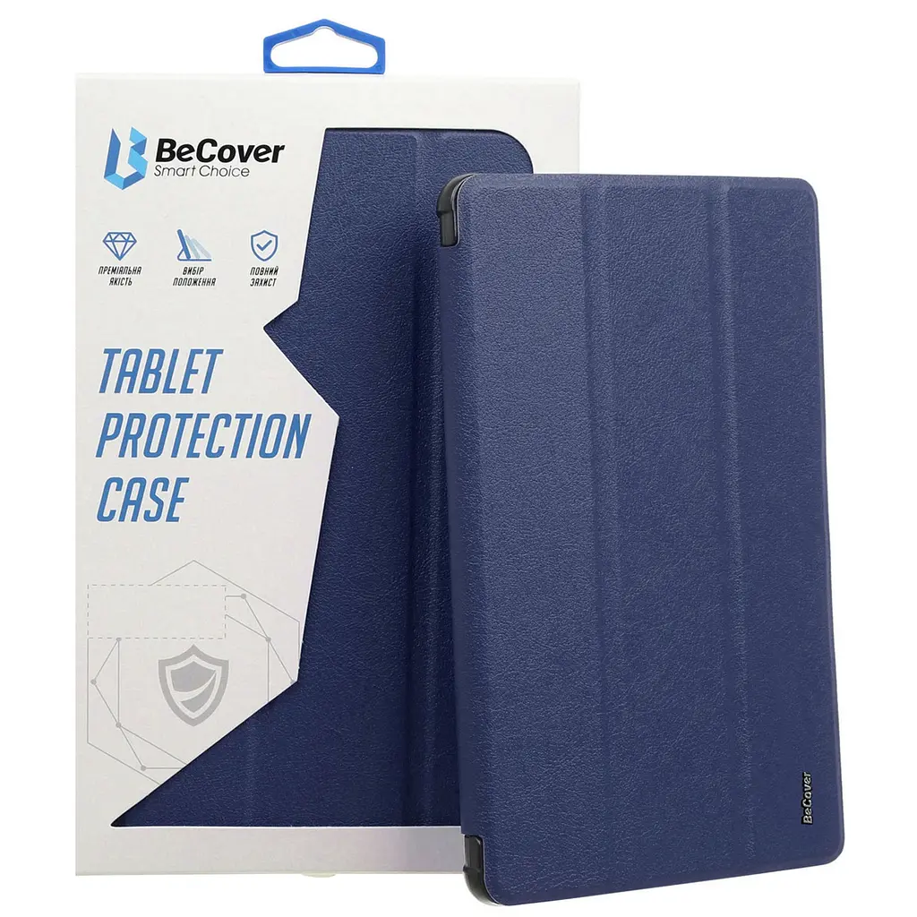 Чохол BeCover Tri Fold Hard для Apple iPad Air 11 M2 2024 Насичено-синій (711413)