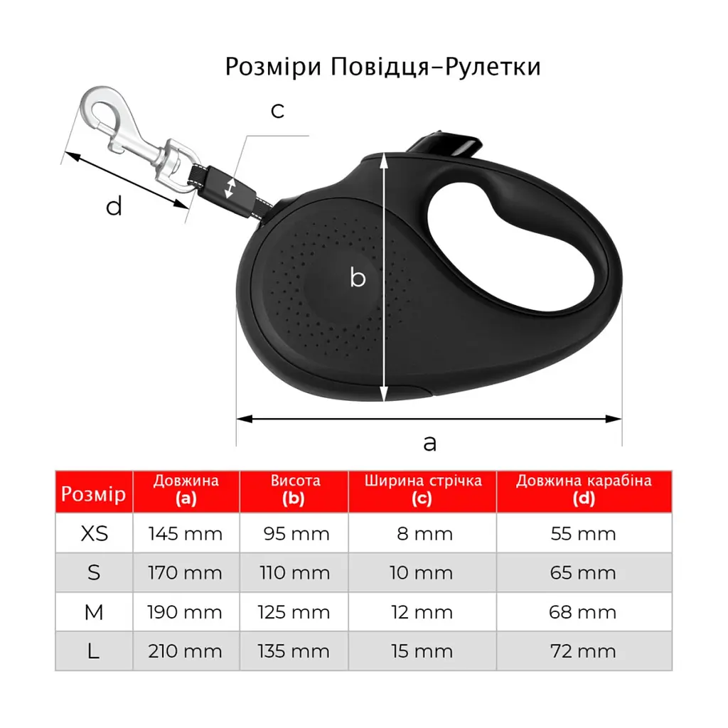 Повідець для собак WAUDOG R-leash "Рік та Морті 2" L до 50 кг 5 м чорний (8126-0281-01) - фото 6