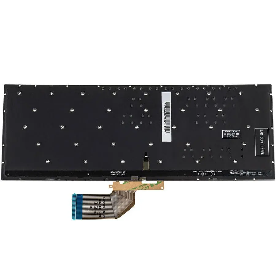 Клавіатура для ноутбука ASUS (X330 series) rus сріблястий без кадру - фото 2